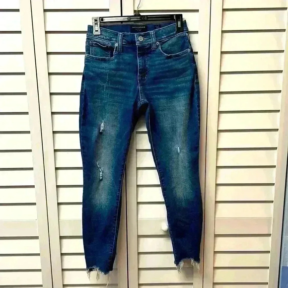 Lucky Brand Mid Rise Skinny Ava Jeans - Size 4/27 - Picture 1 of 8
